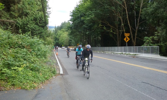 Inglewood Hill to Sammamish at the 4-mile mark is one of the toughest in the ride